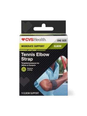 CVS Moderate Support Tennis Elbow Strap One Size